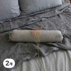 pomete 磚串枕, 灰色, 2個