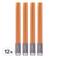 미소로운 연필깍지, 고급오렌지, 12개