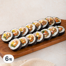 우엉김밥 2입, 700g, 6개