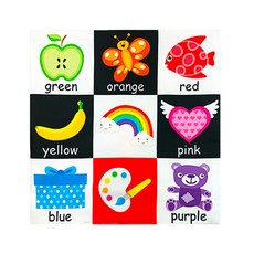 OhBabyLaugh 嬰兒報紙, 顏色數字款, 1組