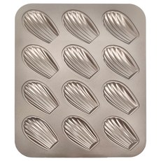 TRIARROW 三箭牌 瑪德蓮十二連烤模 金不沾 G7275, 1個