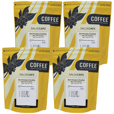 SALES CAFE 中深烘焙濃縮綜合咖啡, 無研磨咖啡豆, 500g, 4包
