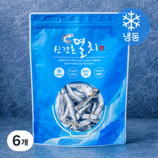 신건호멸치 통영 다시멸치 국물 / 육수용 (냉동), 6개, 150g