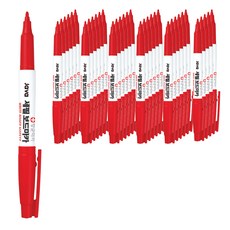 JAVAPEN 細字白板筆, 紅色的, 144件