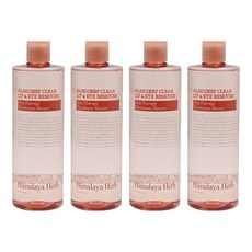 NARD 深層清潔眼脣卸妝液, 溫和配方, 植物萃取成分, 無殘留感, 500ml, 4瓶