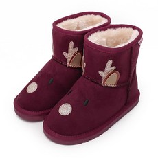 Bimbo Bimba 孩童刷絨造型短靴