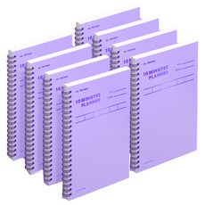 motemote 十分鐘計畫100DAYS 4入, 紫色, 2套