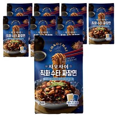 차오차이 직화 수타식 짜장면 720g 2인분, 8개