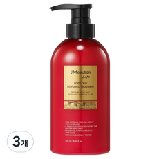 제이엠솔루션라이프 로지 듀 퍼퓸 트리트먼트 플로럴 로즈향, 3개, 500ml