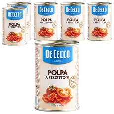 De Cecco Dice 番茄罐頭, 400g, 6個