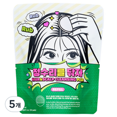 동국제약 정수리를 닦자 패드 리필 30p, 5개, 180ml