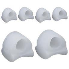 大拇趾用分趾輔助器 雙腳用 透明, 3組