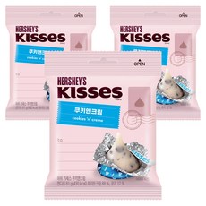 HERSHEY'S 好時 Kisses巧克力&奶油, 81g, 3個