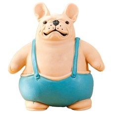 Dadaland Jjwopae 揍扁娃娃 舒壓玩具 13 x 15 cm, 鬥牛犬, 1個