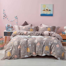 LoveCity 寢城之戀 台灣製 50支 100%萊賽爾天絲 兩用被床包組