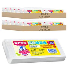 菲力家族 粗軸棉花棒, 600支, 48包