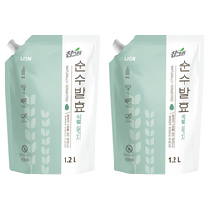 LION 獅王 Chamgreen 植物發酵洗碗精補充包, 1.2L, 2包