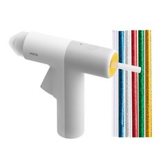 [쿠팡직수입] HOTO 무선 글루건 + 글루스틱 10p, 1개