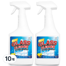 생활공식 퍼펙트 유리세정제, 750ml, 10개