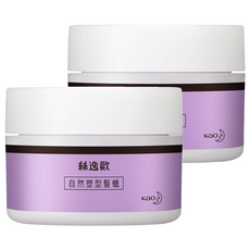 Liese Sifone 絲逸歡 自然塑型髮蠟 自然有型 輕鬆再塑 護髮保濕, 60g, 2罐