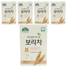Organic Story herb 韓國產大麥茶, 大麥口味, 100g, 5個