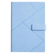 Black Swan天鵝絨造型商務筆記本, 藍色