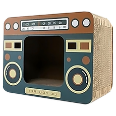 FOSO 造型貓抓板, 復古電視機, 1個