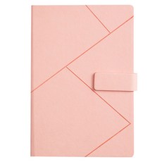 Black Swan天鵝絨造型商務筆記本, 粉色