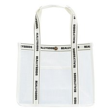 REALLYGOODS PVC Logo防水透明包 3種, 透明