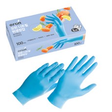 orUn 丁腈衛生手套 100入, 大(L), 1個