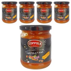 COPPOLA 柯波拉 無加糖蔬菜番茄麵醬, 180g, 5罐