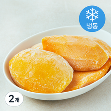 망고 하프컷 (냉동), 2개, 1kg