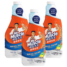 Mr Muscle 威猛先生 廚房清潔劑補充瓶, 500g, 3瓶
