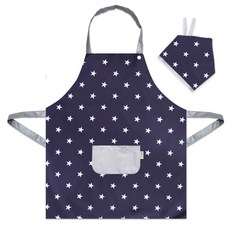 Duppy Kids 鈕扣式圍裙罩套組 04 Starlight