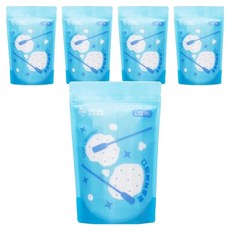 oh care 歐克威爾 口腔清潔棉棒 全長12.5cm 棉棒1.2cm, 30支, 5包