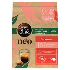NESCAFE 雀巢咖啡 Dolce Gusto 多趣酷思 Neo 義式濃縮膠囊咖啡, 5.5g, 1個, 12入