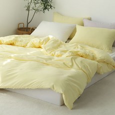 아망떼 뉴데이즈 세미마이크로 홑겹이불커버, 버터