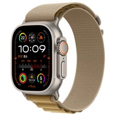 Apple Watch Ultra 2 配L高山錶環 MX4H3TA/A 原廠保固, 小麥色, 49mm, GPS + Cellular