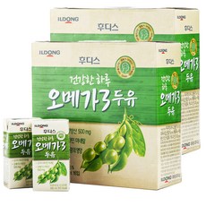 일동후디스 건강한 하루 오메가3 두유, 32개, 190ml