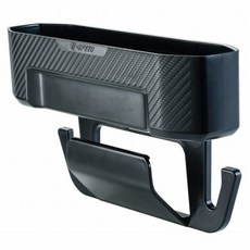 G-SPEED 碳纖紋置物盒 椅縫/椅背兩用 PR-93, 黑色, 1個