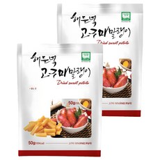 해들녘 고구마 말랭이, 50g, 2개