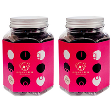 MIGOO 彌菓 莓果系列 整粒蔓越莓乾 250g, 2罐