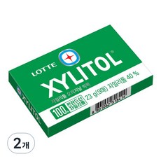 자일리톨 오리지날 판 츄잉껌 9p, 2개, 23g