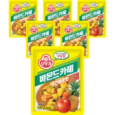 OTTOGI 不倒翁 佛蒙特咖哩調理包 微辣, 100g, 6包