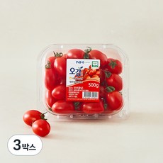충남오감 세도농협 GAP 인증 대추방울토마토, 500g, 3박스