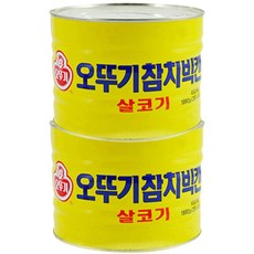 OTTOGI 不倒翁 鮪魚大罐頭, 1.88kg, 2罐