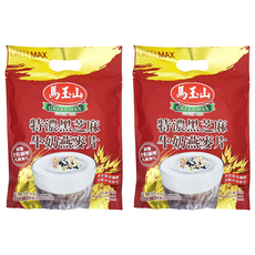 馬玉山 特濃黑芝麻牛奶燕麥片, 240g, 2袋