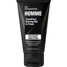 Dr.Banggiwon 護膚刮鬍凝膠, 120ml, 1入