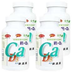 good Life 得意人生 愛爾蘭紅藻海藻鈣Ca+D3 歐寶鈣加強錠, 60顆, 4罐