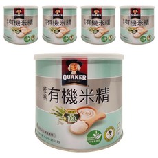 QUAKER 桂格 有機米精 4個月以上適用, 300g, 5罐